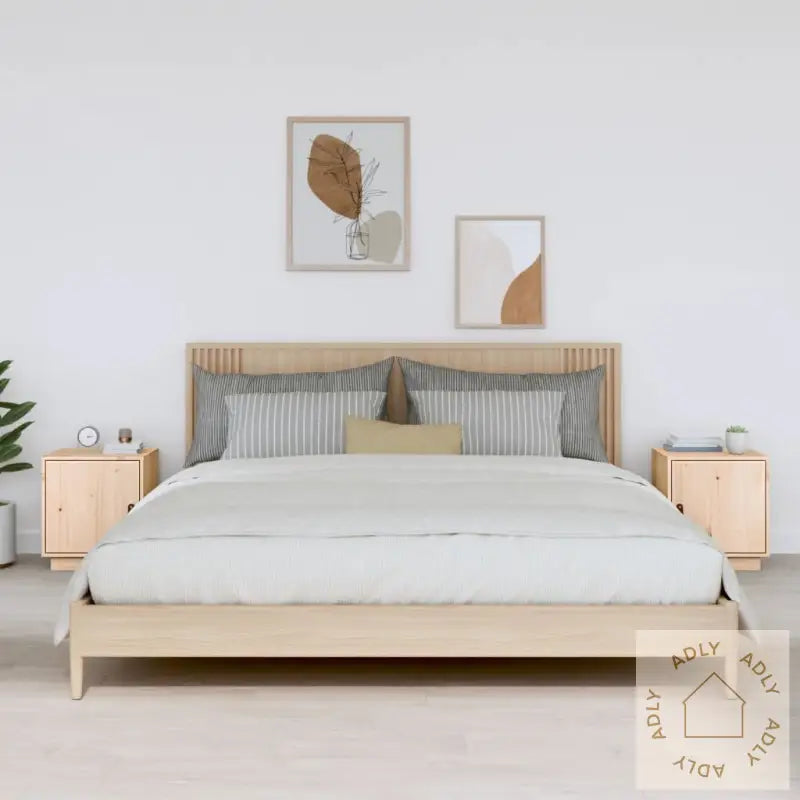 Nattbord 2 Stk 40X34X45 Cm Heltre Furu