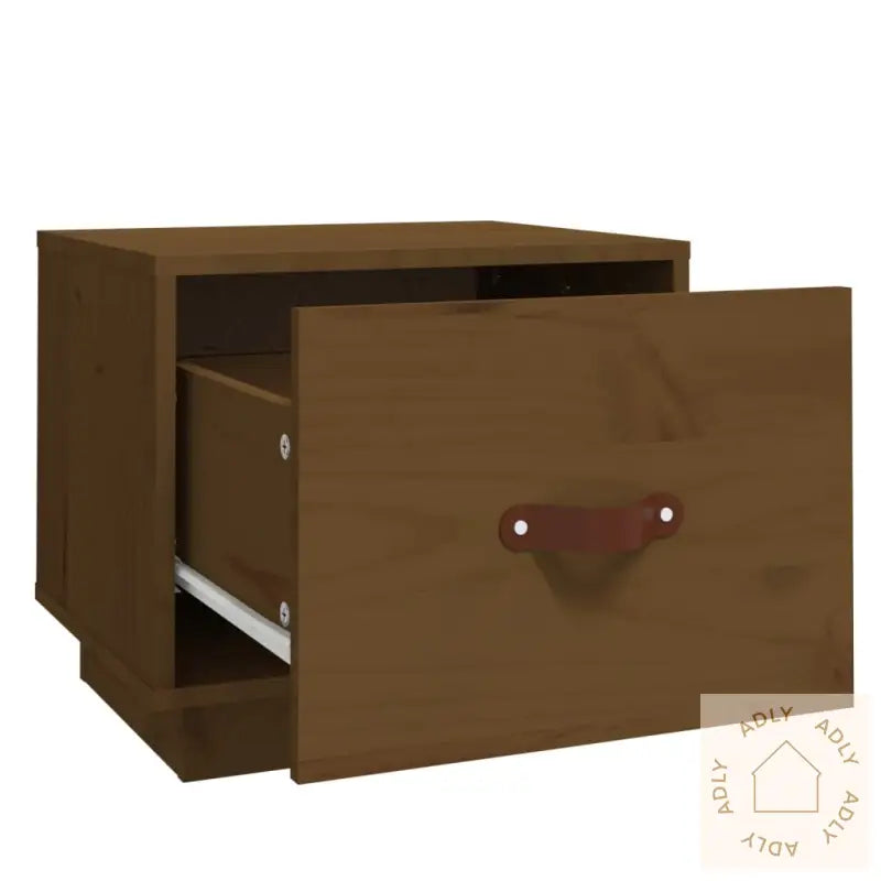 Nattbord Honningbrun 40X34X35 Cm Heltre Furu