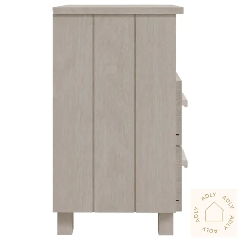 Nattbord Hamar 2 Stk Hvit 40X35X62 Cm Heltre