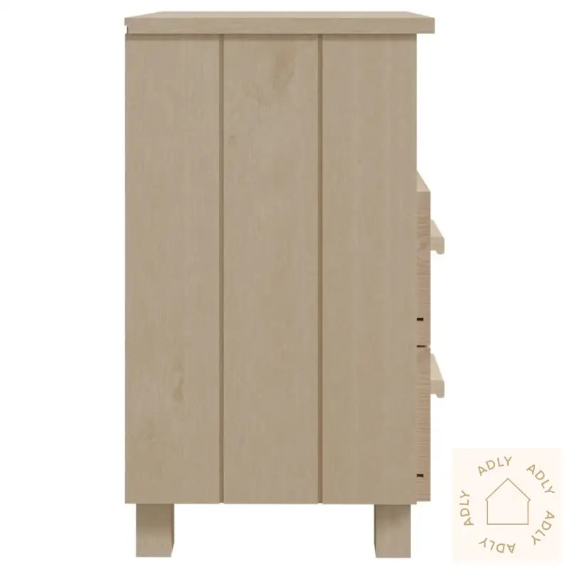 Nattbord Hamar 2 Stk Honningbrun 40X35X62 Cm Heltre