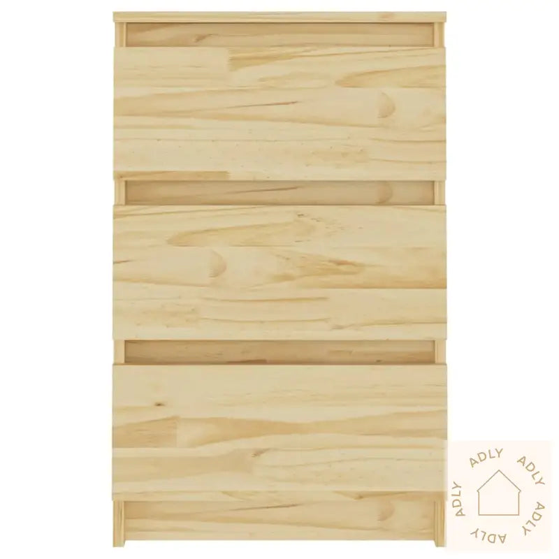 Nattbord 40X29,5X64 Cm Heltre Furu