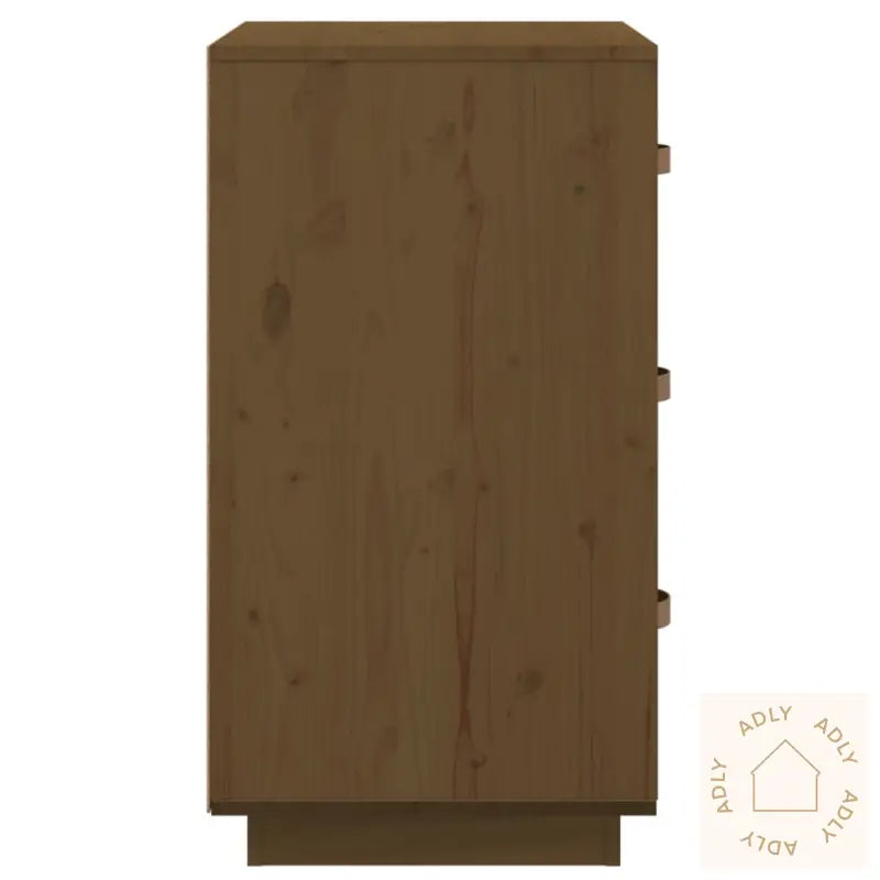   Nattbord Honningbrun 40X40X75 Cm Heltre Furu