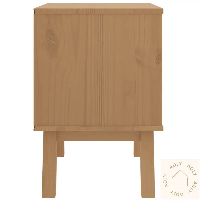 Nattbord Olden Brun Heltre Furu
