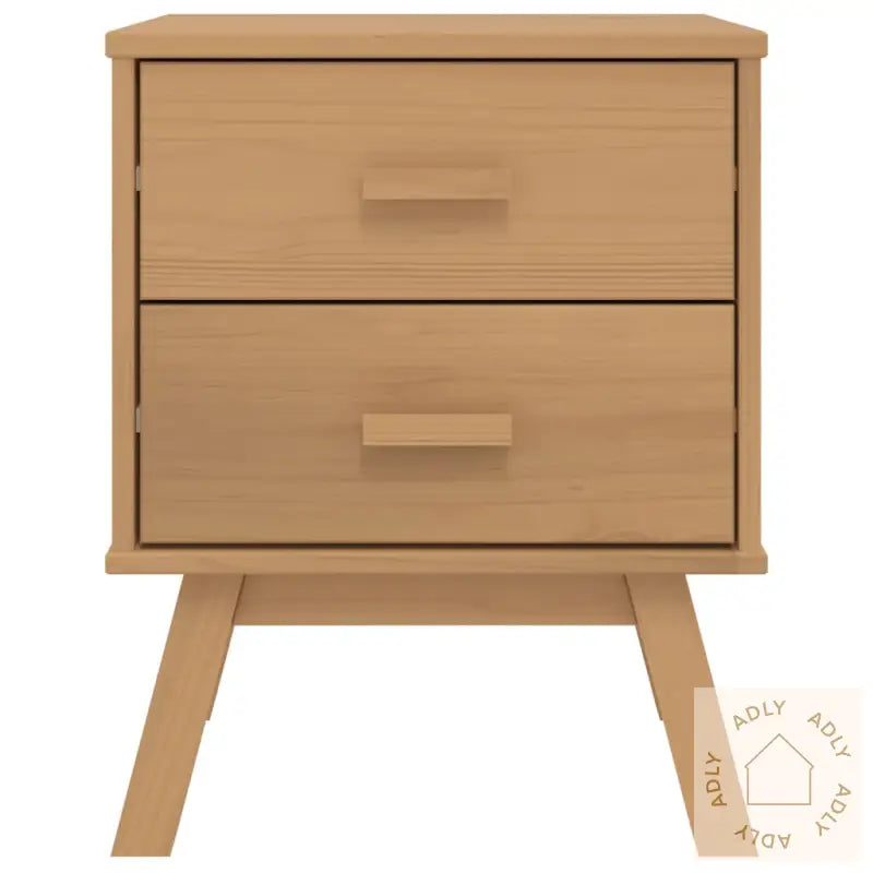 Nattbord Olden Brun Heltre Furu