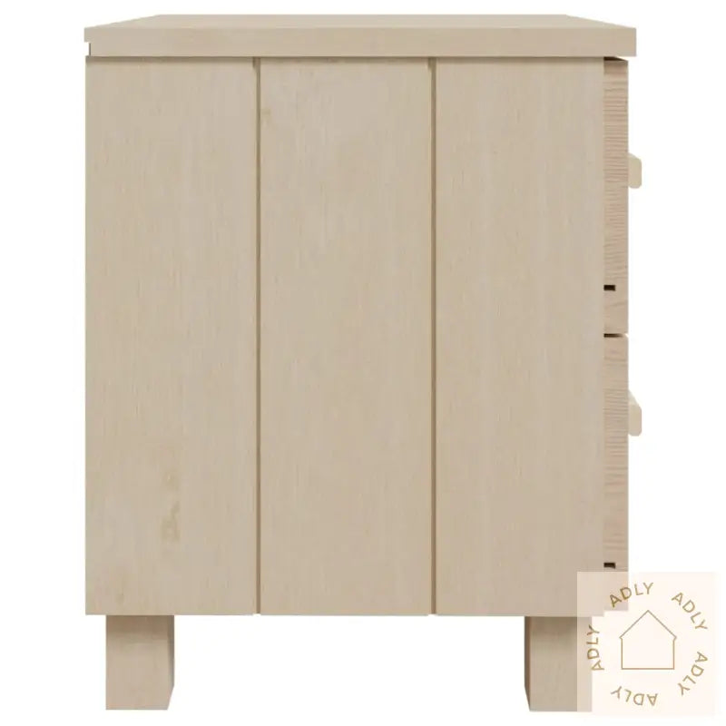 Nattbord Hamar 2 Stk Honningbrun 40X35X44,5 Cm Heltre