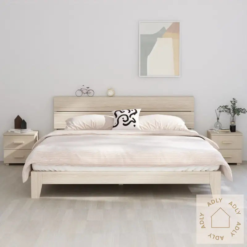 Nattbord Hamar 2 Stk Honningbrun 40X35X44,5 Cm Heltre