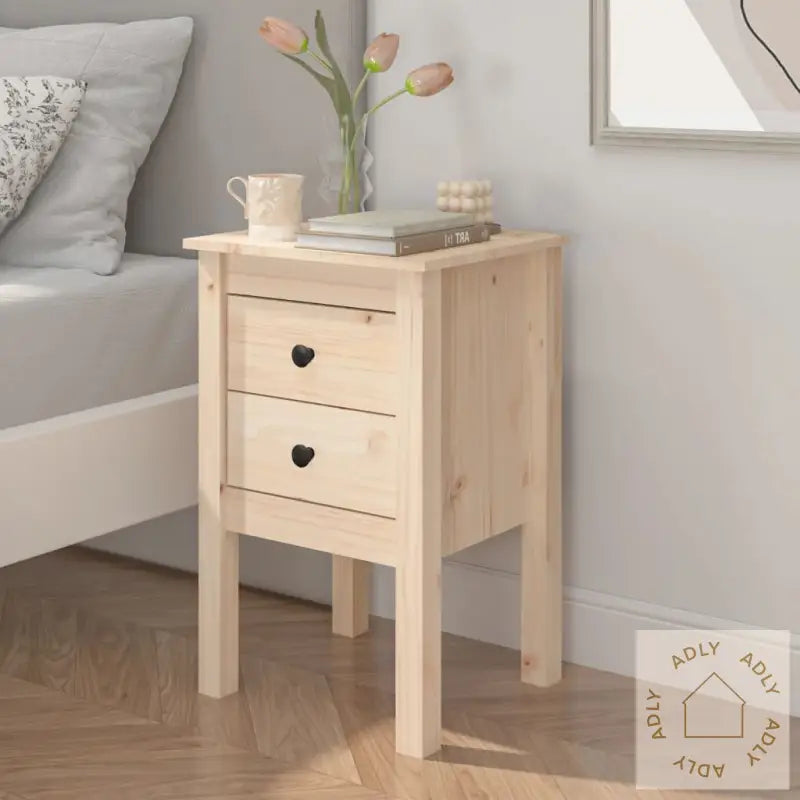Nattbord 40X35X61,5 Cm Heltre Furu