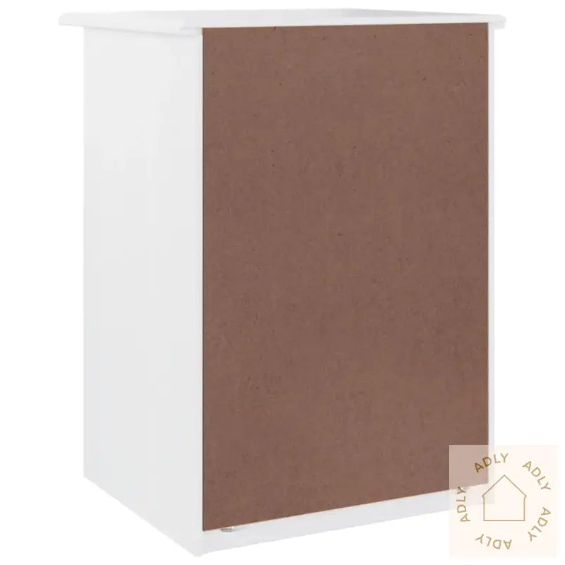 Nattbord Alta Hvit 41X35X55,5 Cm Heltre Furu