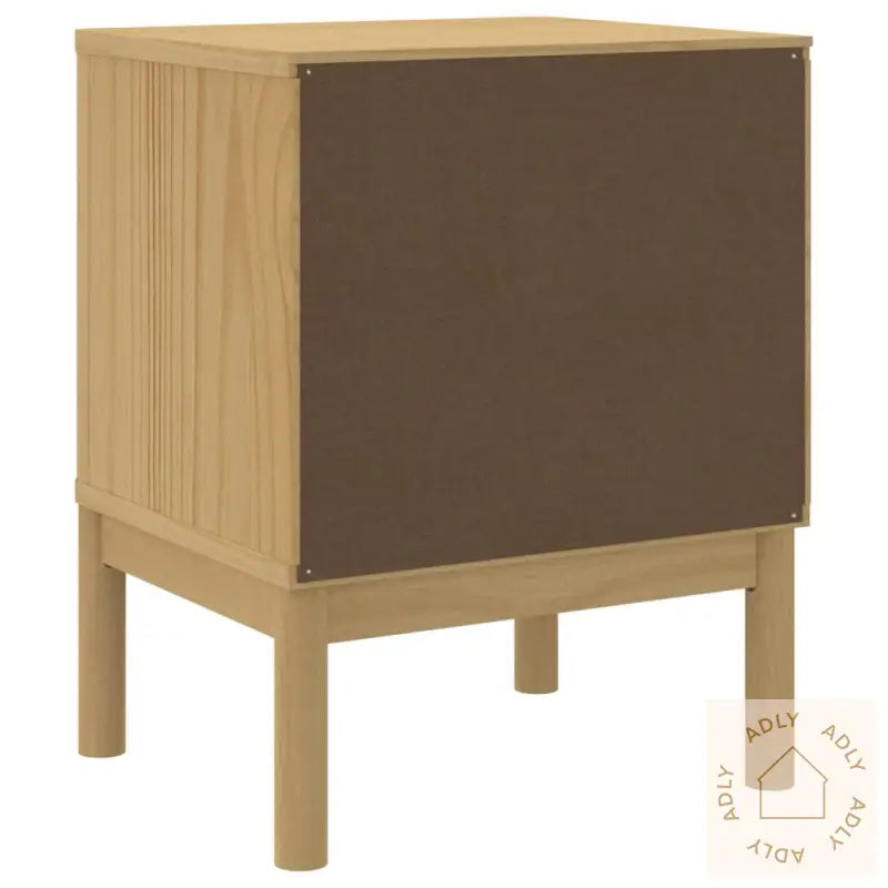 Nattbord Voksbrun 45X39X57 Cm Heltre Furu