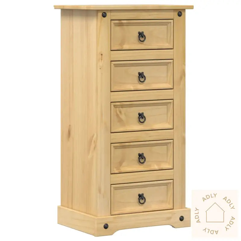Nattbord Corona 53X39X103 Cm Heltre Furu
