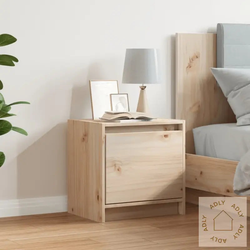 Nattbord 40X30,5X40 Cm Heltre Furu