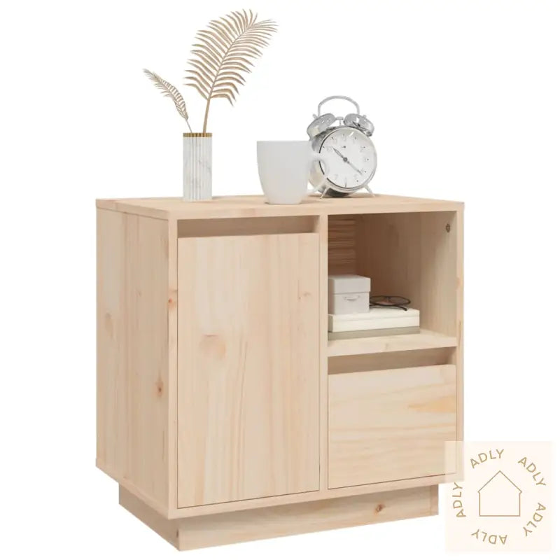 Nattbord 2 Stk 50X34X50 Cm Heltre Furu