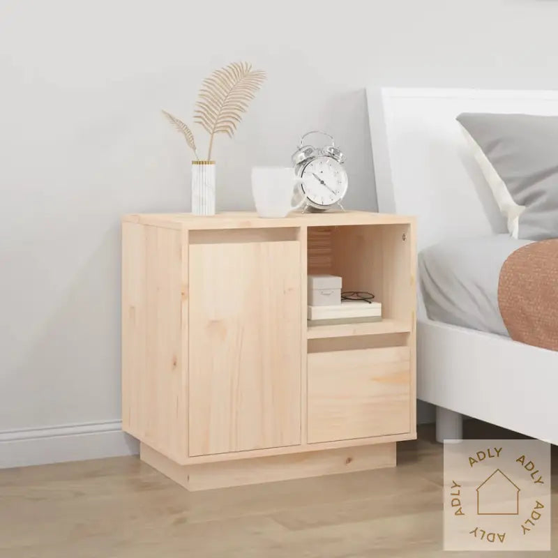 Nattbord 2 Stk 50X34X50 Cm Heltre Furu