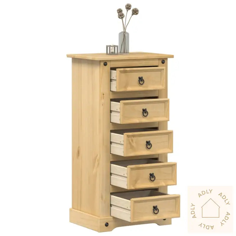 Nattbord Corona 53X39X103 Cm Heltre Furu