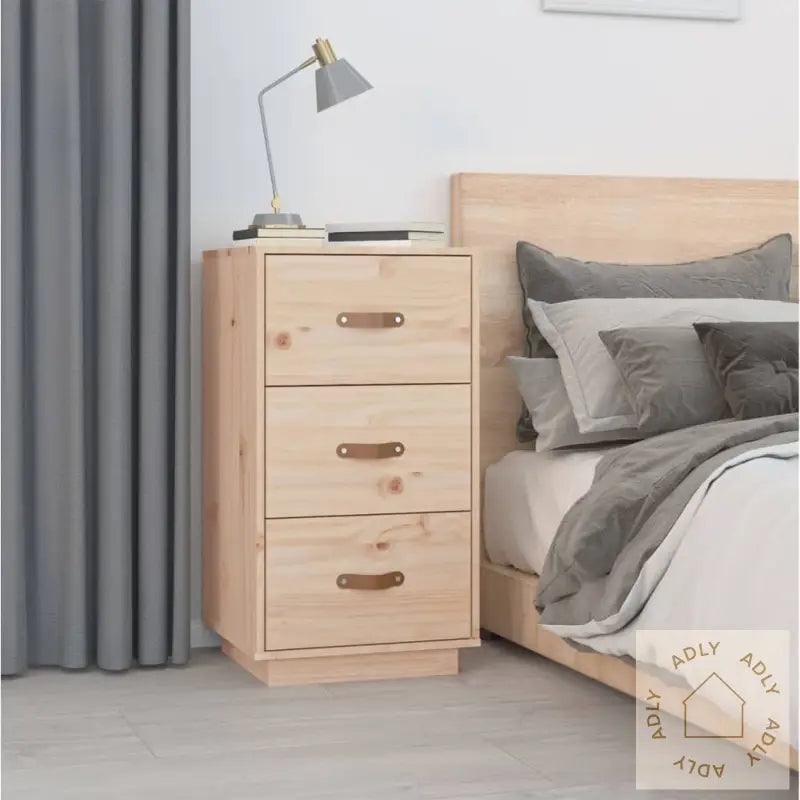   Nattbord 40X40X75 Cm Heltre Furu