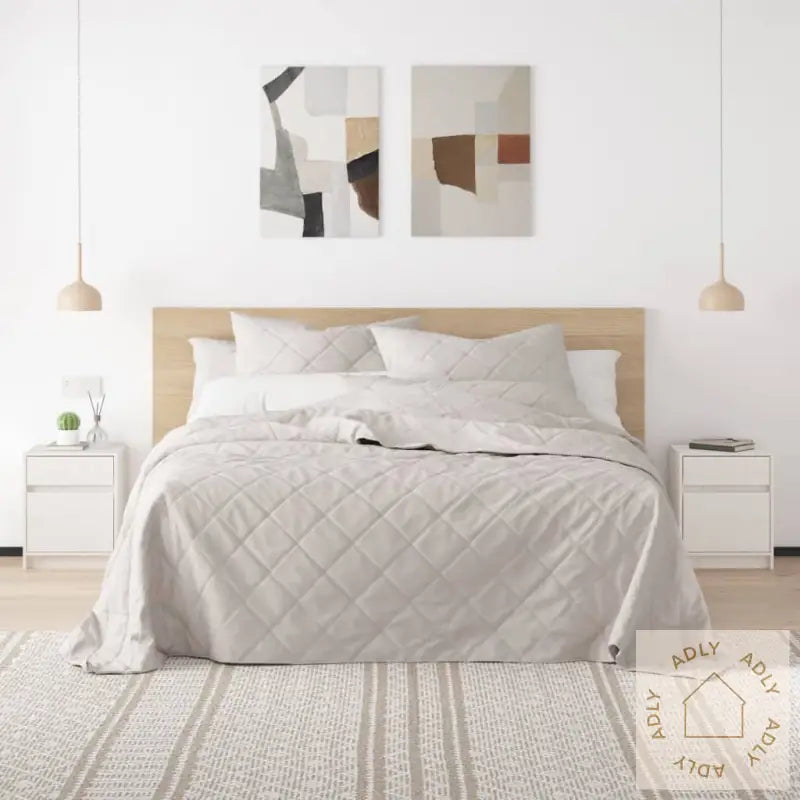 Nattbord Hvit 40X31X50 Cm Heltre Furu