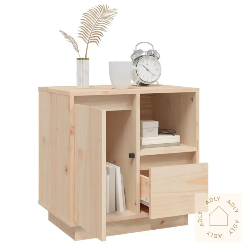 Nattbord 2 Stk 50X34X50 Cm Heltre Furu