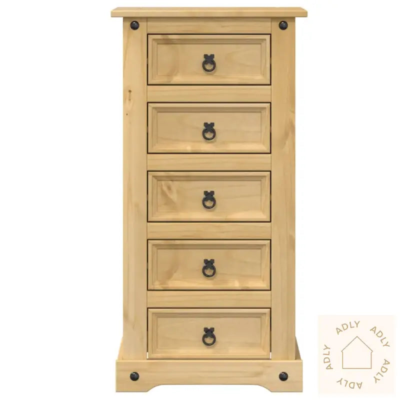 Nattbord Corona 53X39X103 Cm Heltre Furu