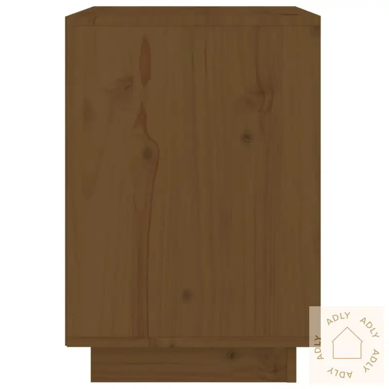 Nattbord 2 Stk Honningbrun 40X35X50 Cm Heltre Furu