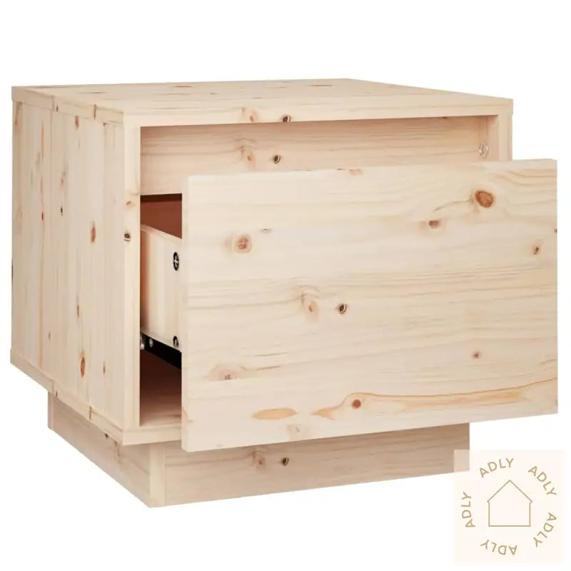 Nattbord 35X34X32 Cm Heltre Furu