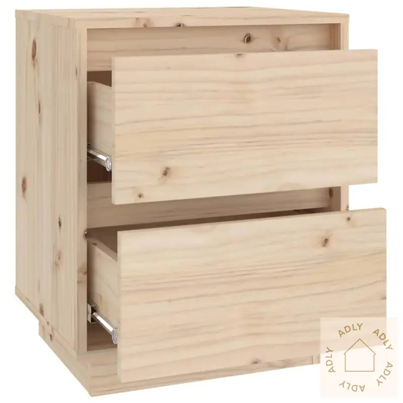 Nattbord 2 Stk 40X35X50 Heltre Furu