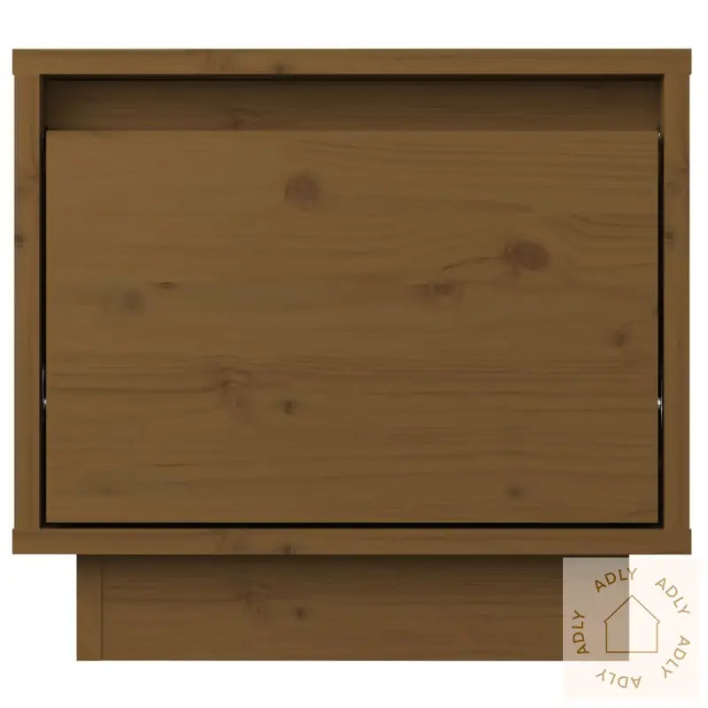 Nattbord 2 Stk Honningbrun 35X34X32 Cm Heltre Furu