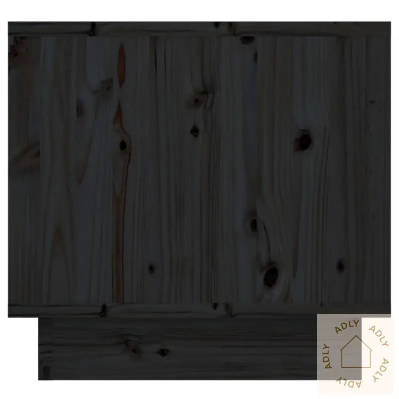 Nattbord 2 Stk Svart 35X34X32 Cm Heltre Furu