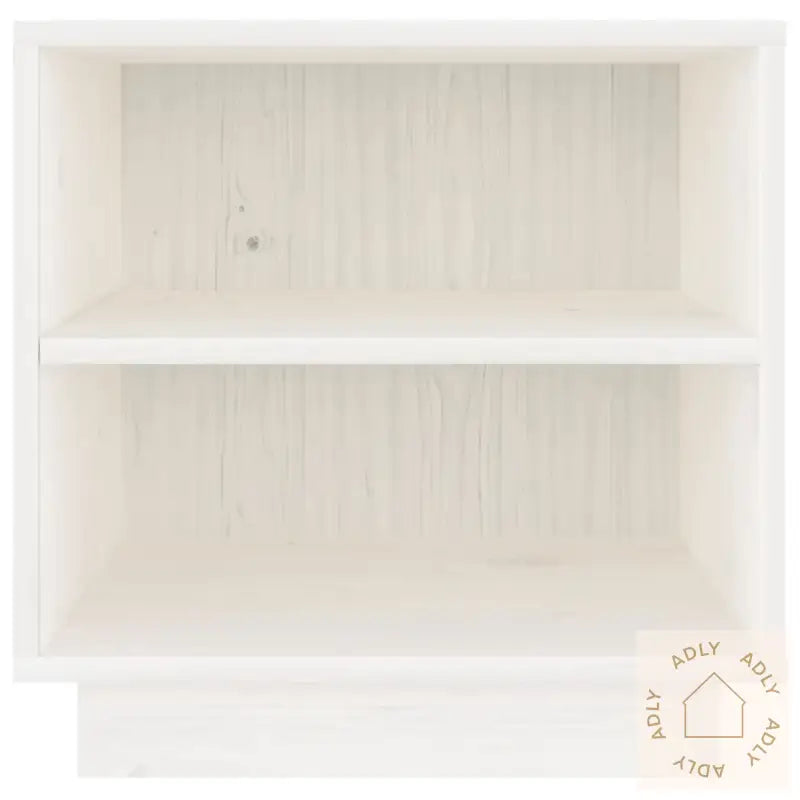 Nattbord 40X34X40 Cm Heltre Furu Hvit