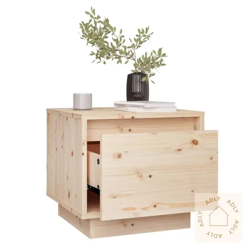 Nattbord 2 Stk 35X34X32 Cm Heltre Furu