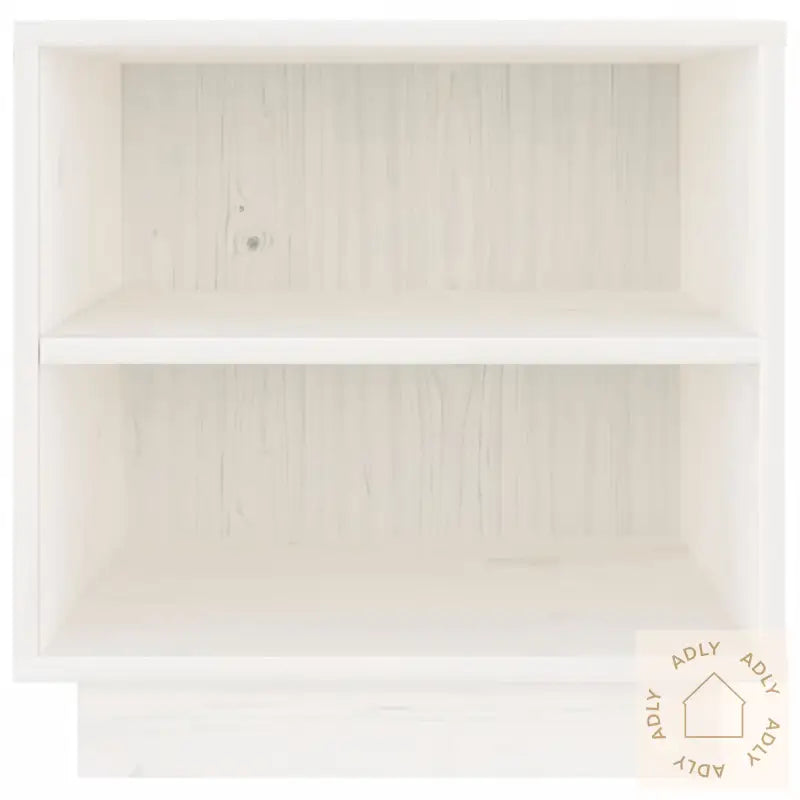 Nattbord 2 Stk 40X34X40 Cm Heltre Furu Hvit