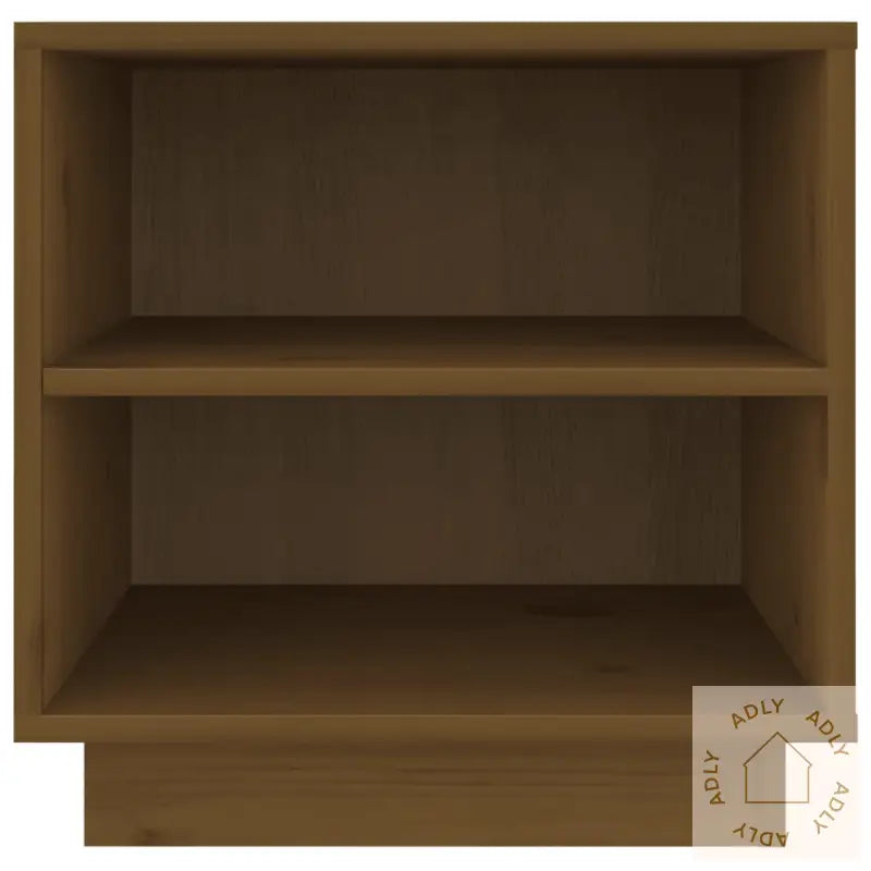 Nattbord 2 Stk Honningbrun 40X34X40 Cm Heltre Furu
