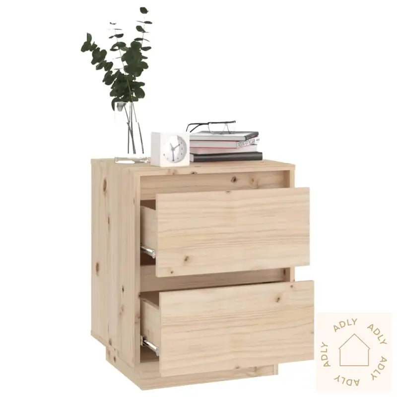 Nattbord 2 Stk 40X35X50 Heltre Furu