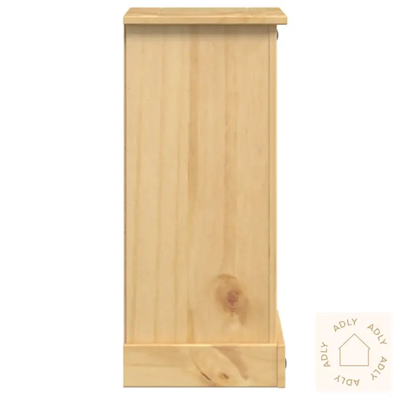 Nattbord Corona 35X32,5X74 Cm Heltre Furu