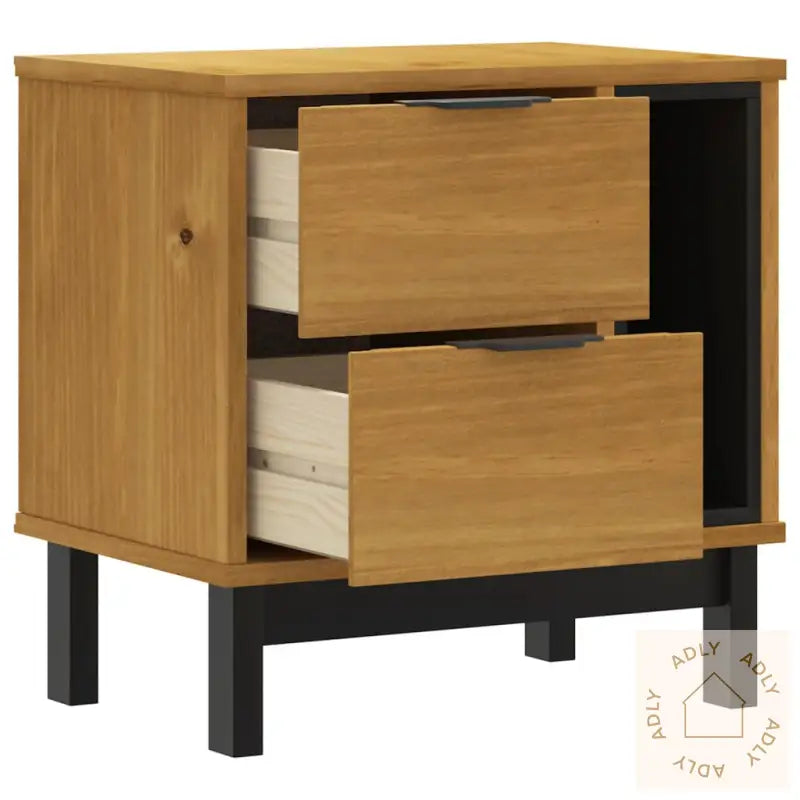 Nattbord Flam 49X35X50 Cm Heltre Furu