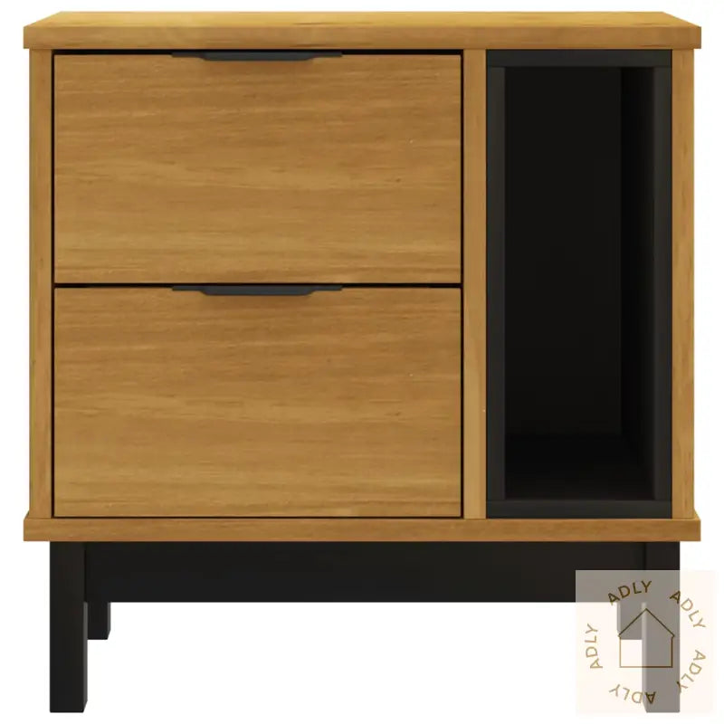 Nattbord Flam 49X35X50 Cm Heltre Furu