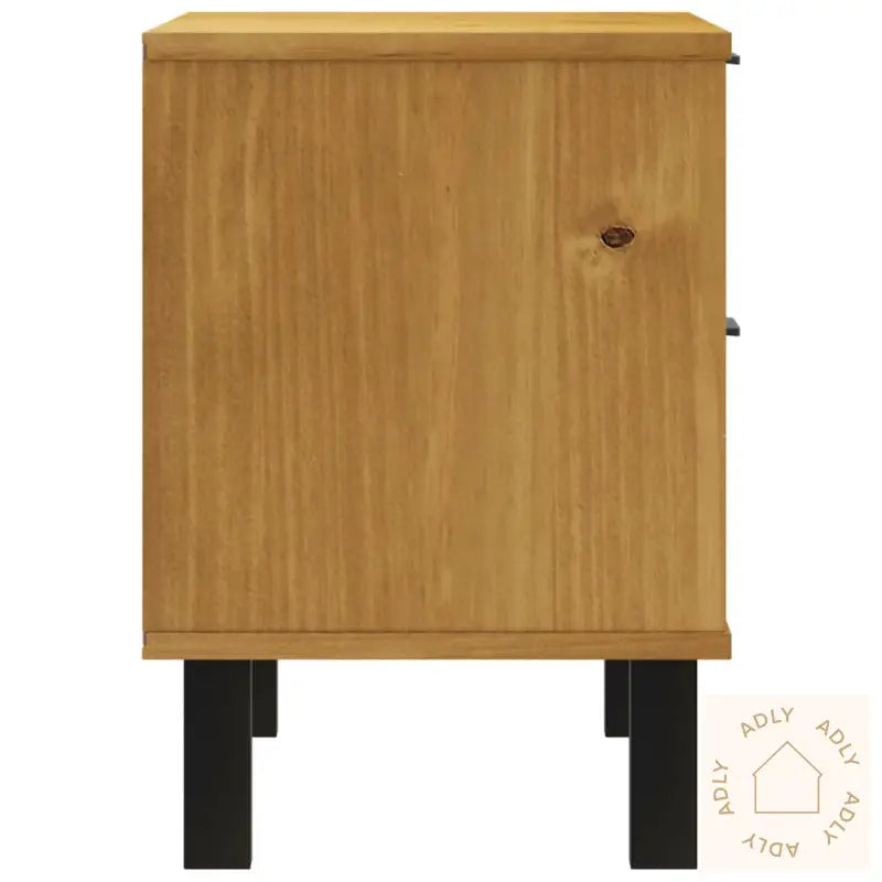 Nattbord Flam 49X35X50 Cm Heltre Furu