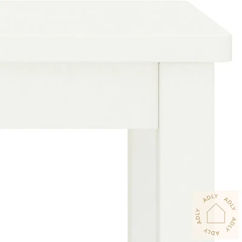 Nattbord Hvit 35X30X47 Cm Heltre Furu