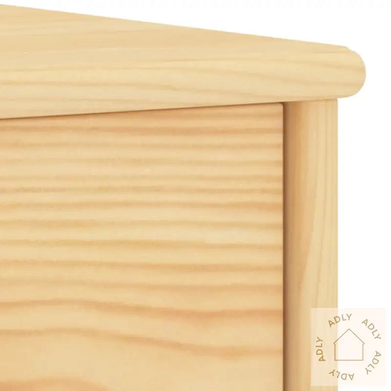 Nattbord Naturell 35X30X40 Cm Heltre Furu