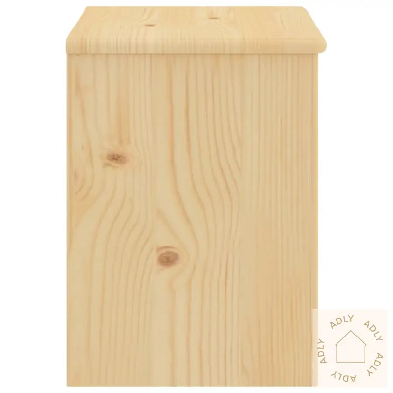 Nattbord Naturell 35X30X40 Cm Heltre Furu
