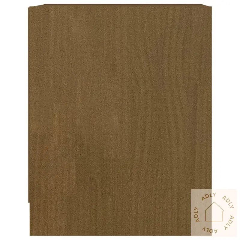 Nattbord 2 Stk Honningbrun 35,5X33,5X41,5 Cm Heltre Furu