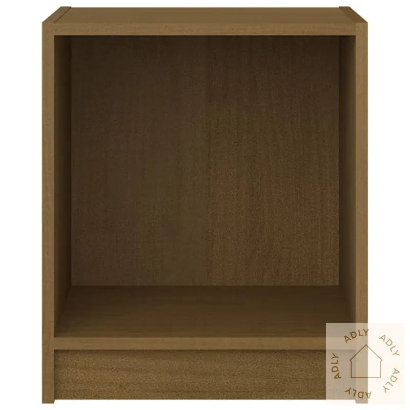 Nattbord 2 Stk Honningbrun 35,5X33,5X41,5 Cm Heltre Furu