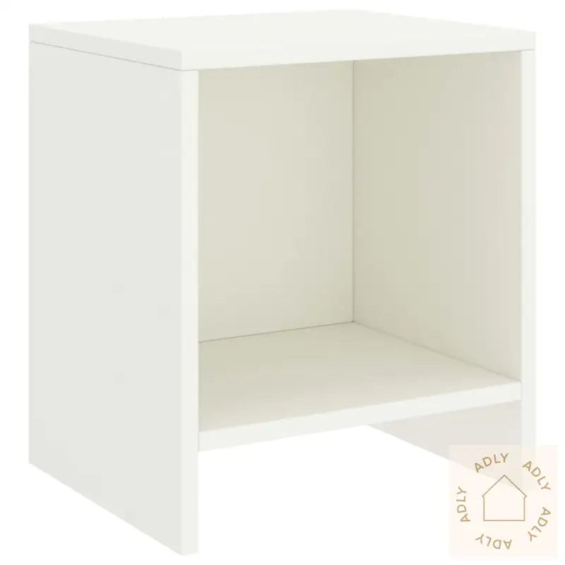Nattbord 2 Stk Hvit 35X30X40 Cm Heltre Furu