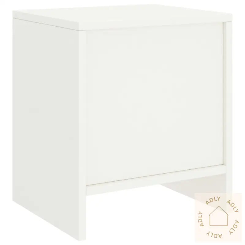 Nattbord 2 Stk Hvit 35X30X40 Cm Heltre Furu
