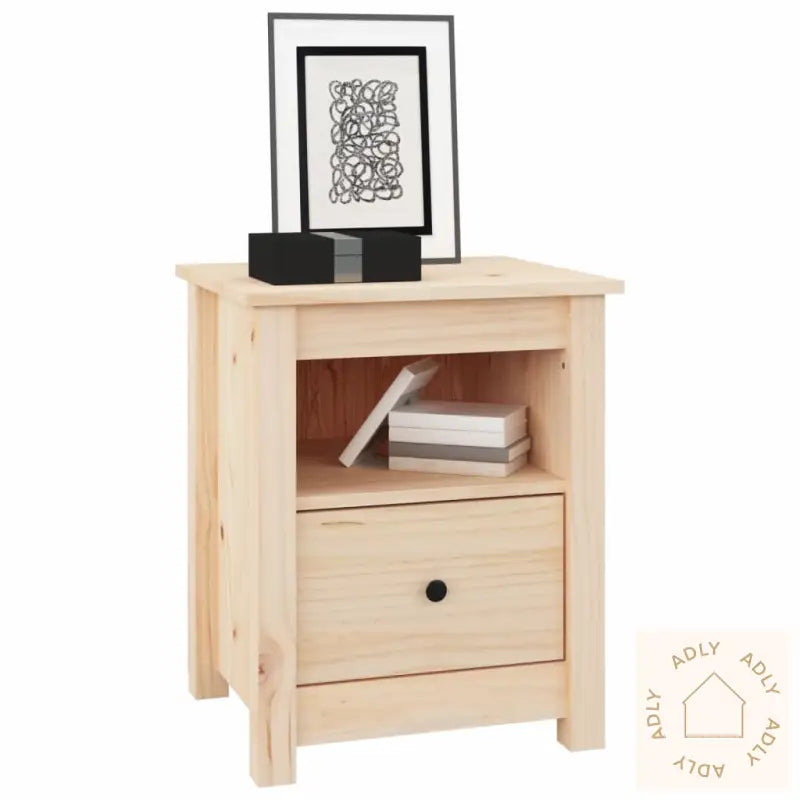 Nattbord 2 Stk 40X35X49 Cm Heltre Furu