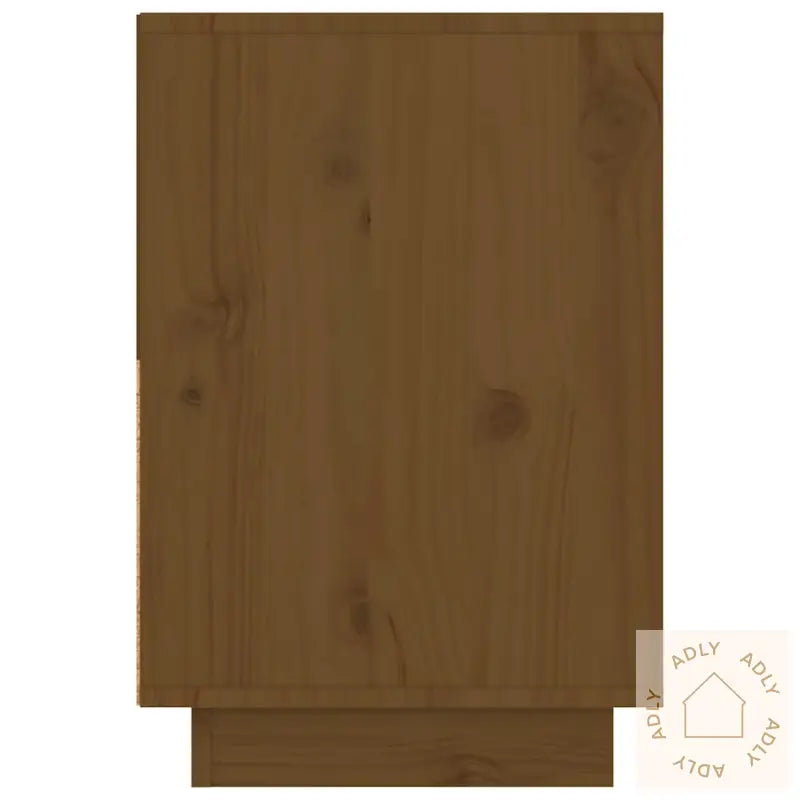 Nattbord 2 Stk Honningbrun 60X34X51 Cm Heltre Furu