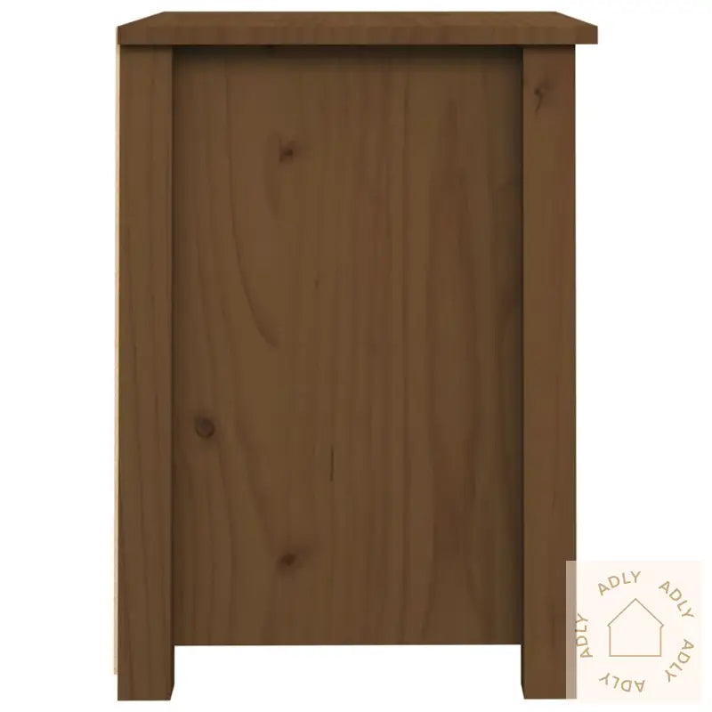 Nattbord 2 Stk Honningbrun 40X35X49 Cm Heltre Furu