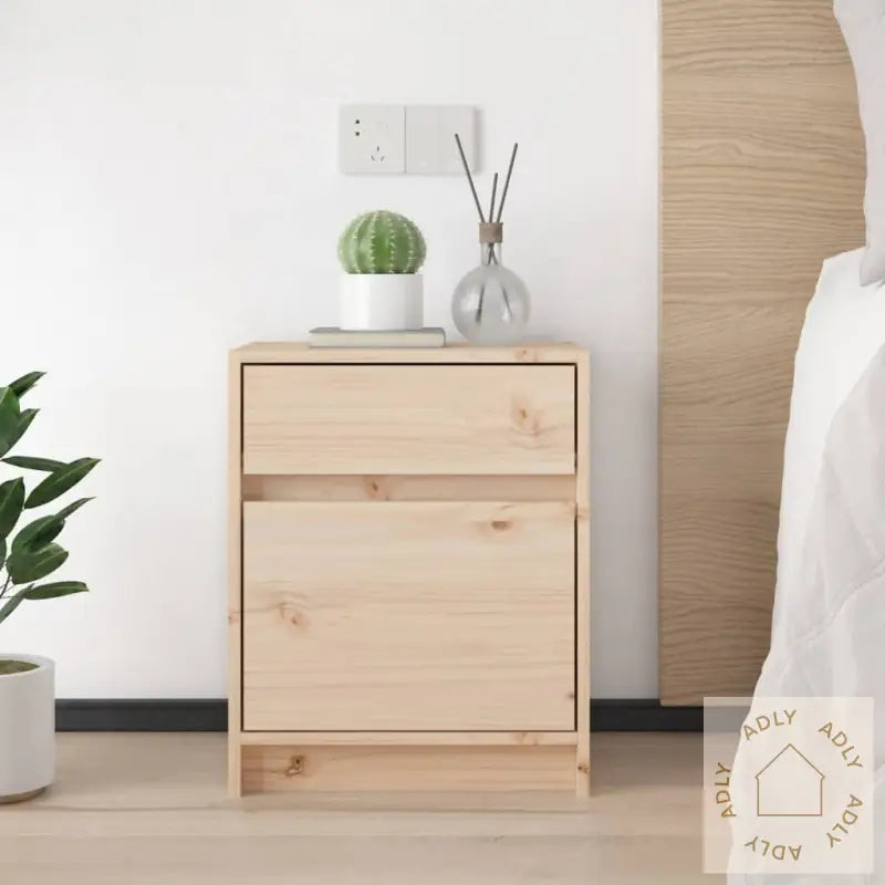 Nattbord 2 Stk 40X31X50 Cm Heltre Furu
