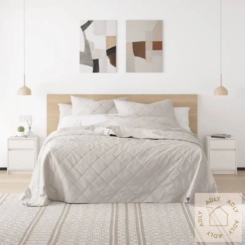 Nattbord 2 Stk Hvit 40X31X50 Cm Heltre Furu
