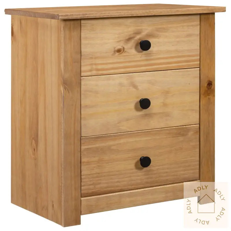 Nattbord 46X40X57 Cm Furu Panama Range