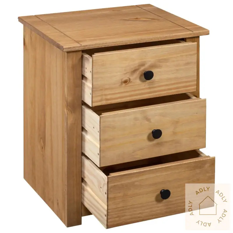 Nattbord 46X40X57 Cm Furu Panama Range